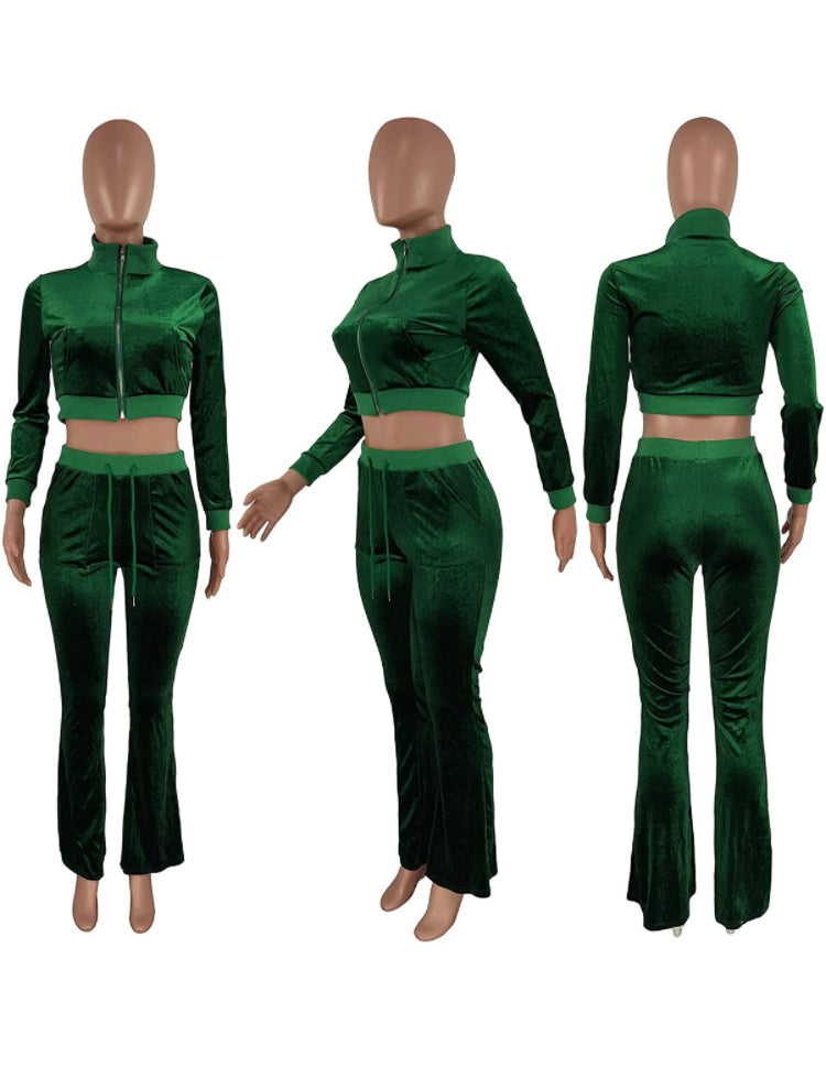 Velour Track set